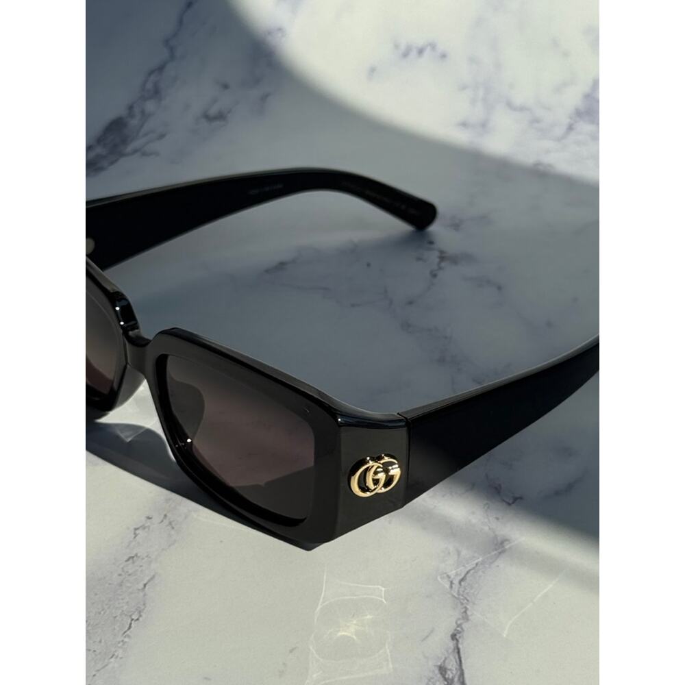 NEW Gucci GG1403S Black Unisex Marmont Sunglasses - Picture 7 of 9